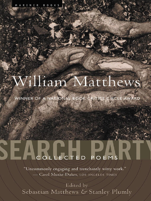 Title details for Search Party by William Matthews - Available